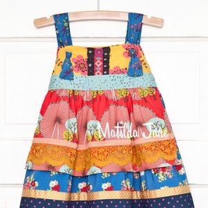 4T Matilda Jane Barn Party Knot Dress